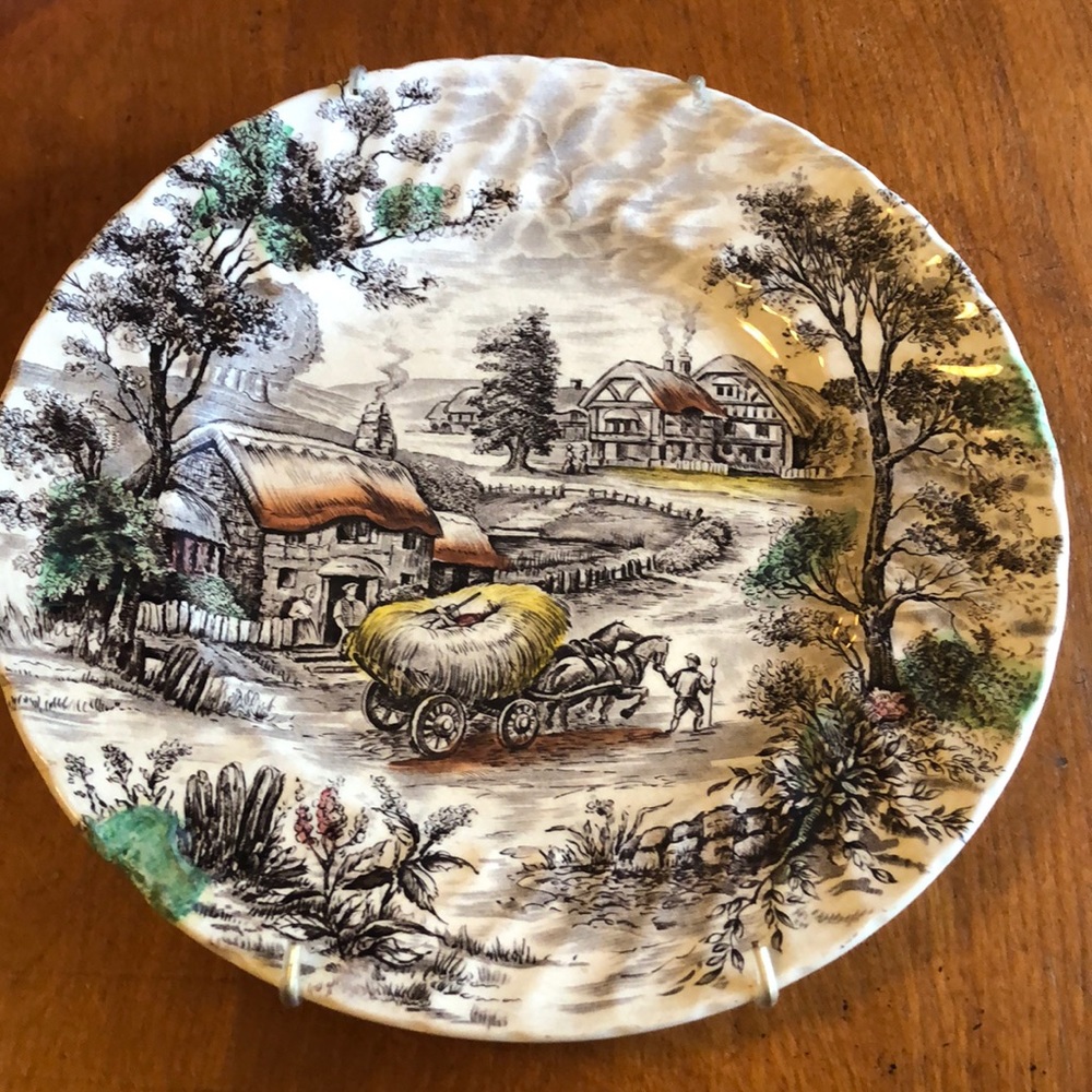 Vintage Ironside plate